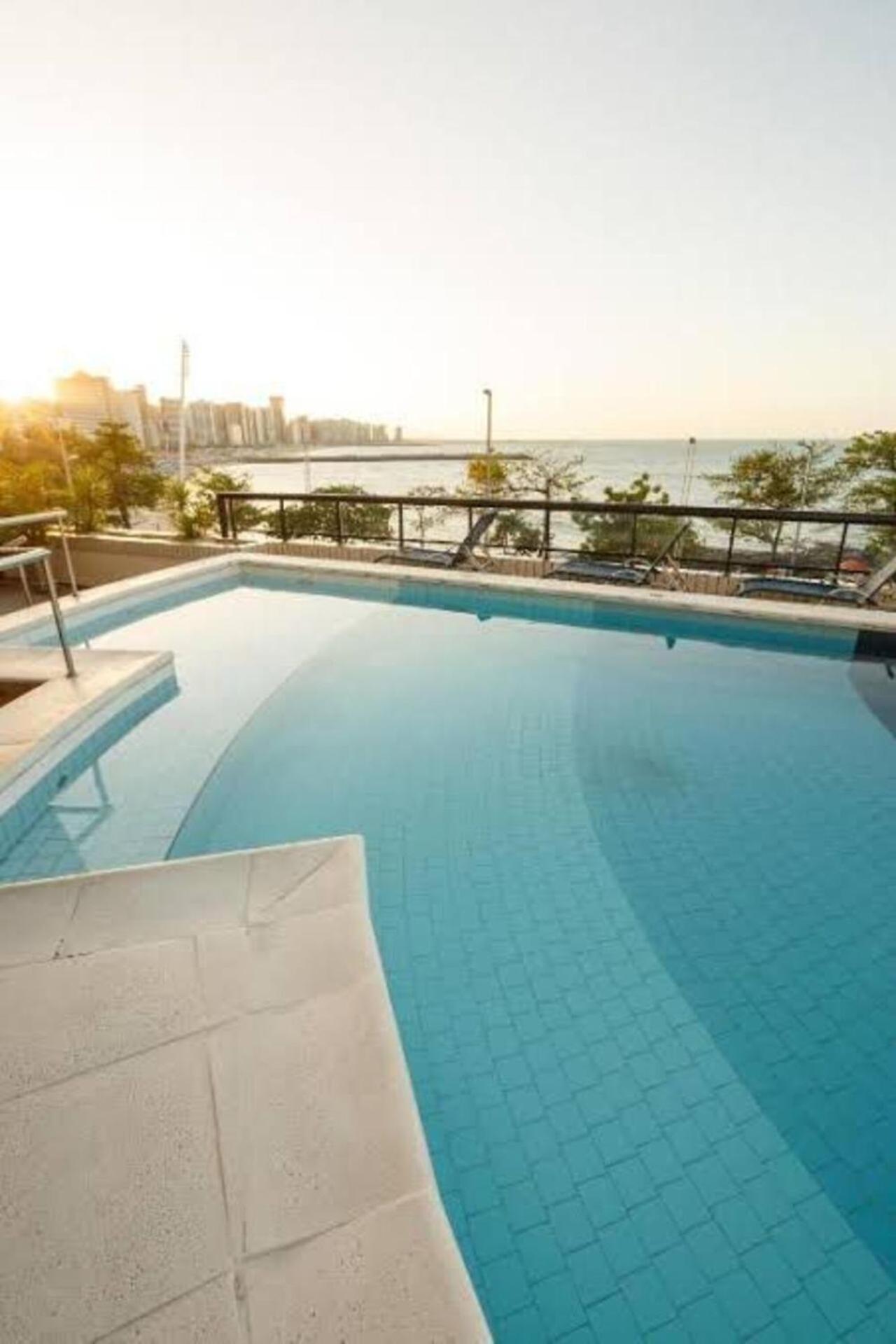 Flat Particular Em Blue Tree Towers Beira Mar Fortaleza Buitenkant foto