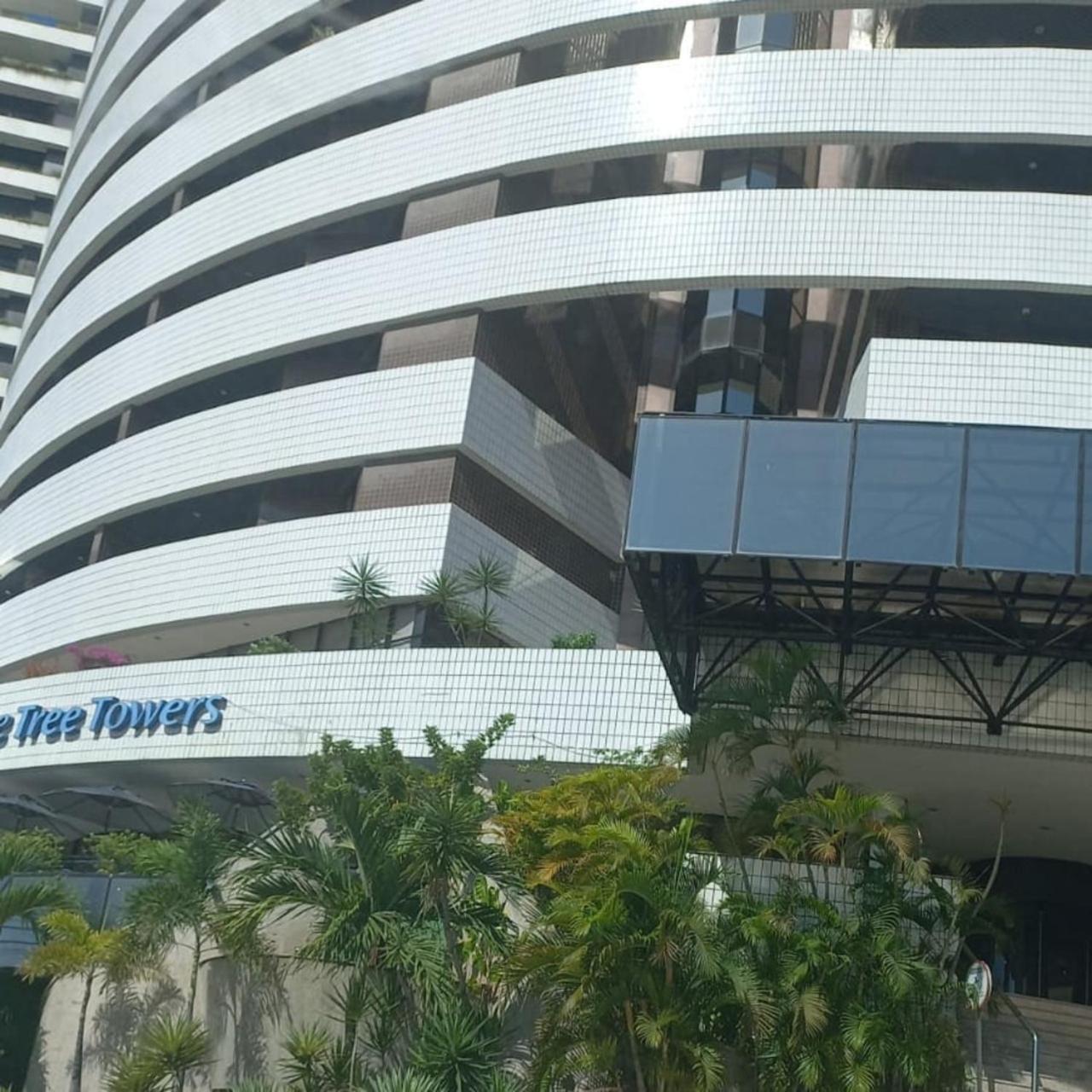 Flat Particular Em Blue Tree Towers Beira Mar Fortaleza Buitenkant foto