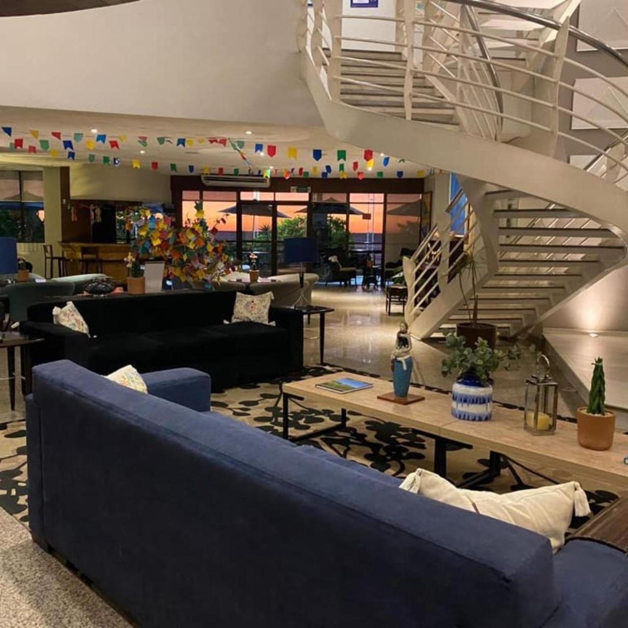 Flat Particular Em Blue Tree Towers Beira Mar Fortaleza Buitenkant foto